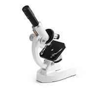 Microscopio óptico 64X-2400X monocular para escuela primaria, niños, ciencia, biología experimental, microscopio de enseñanza, regalos