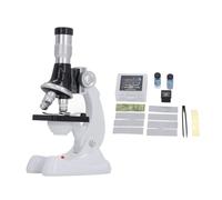 Microscopio para Niños,100X-1200X Ampliación con 3 Lentes Objetivo Kit Educativo,for Experimentos Científicos y Regalos Familiares para Adultos Estudiantes