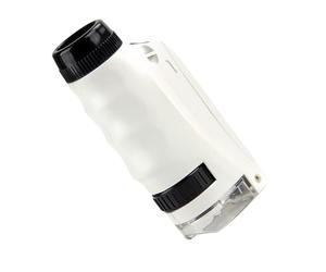 Microscopio Para Niños - Analizador Visual Portátil, Ampliación De Detalle Ajustable, Unidad De Inspección De Luz Brillante, Gadget De Investigación De Curiosidad Miniatura | Para Experimento En