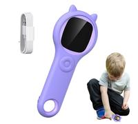 Microscopio para Niños con Pantalla De 5 Cm 500x, Microscopio Mini, Visor Lupa con Asidero Ergonómico para Experimentos de Ciencia Naturaleza Biología Preescolar y Exteriores