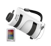 Microscopio Para Niños: Herramienta Científica De Bolsillo Con Zoom De 60-80X, Mini Microscopio De Aumento Con 12 Muestras De Portaobjetos | Diseño Portátil Del Explorador Del Vástago, Juguete Educati