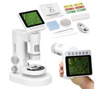Microscopio Para Niños Juguete De Experimentos Científicos 100X-1000X