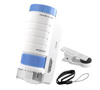 Microscopio para niños,Microscopio para niños - Microscopio Educativo para niños pequeños 60X-120X | Stem Educativo del microscopio del PDA y Juguetes científicos con el Clip y la Cuerda del teléfono