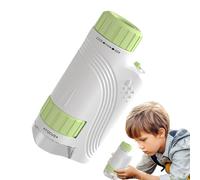 Microscopio para Niños y Niñas | Juguete Educativo de Mano con Aumentos de 60-120X | con Luz LED y Microscopio Portátil,Para Niños Niñas Adolescentes Estudio En Aula Camping Actividad Escolar Observac