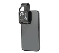 Microscopio para Teléfono de Bolsillo 200X, Lente de Fotografía Macro para Smartphone Profesional, Lente óptica de Cámara de Teléfono con Aumento de 200x HD para Fotografía Al Aire(con CPL)