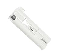 Microscopio pequeño ligero de 150X con microscopio iluminado de tamaño de bolsillo, adecuado para inspecciones en exteriores e interiores, transportable con luz