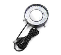 Microscopio polarizador compacto y ligero, 72 LED de alto brillo, polarizador ajustable, alimentado por USB, para laboratorios, luz ajustable