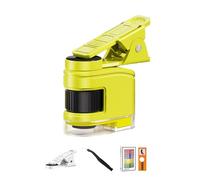 Microscopio portátil ABS para niños con compatibilidad con smartphone y alto aumento para herramienta Discovery Adventure