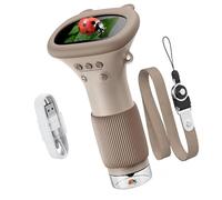 Microscopio portátil para niños, alimentado por USB, 1000X, con cámara, video, uso educativo, pantalla a color de 2 pulgadas, microscopio recargable