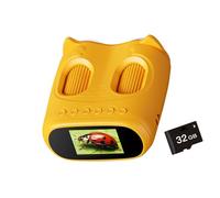 Microscopio portátil para niños, dispositivo inteligente con diseño recargable y pantalla 4K de alta definición para exploración, aventura, microscopio recargable inteligente