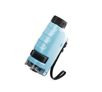 Microscopio portátil para niños, herramienta educativa con gran aumento de potencia para aprendizaje de ciencias, desarrollo de curiosidad, microscopio portátil para niños