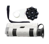 Microscopio Portátil para Niños,Juguete Educativo De Ciencia | Microscopio para Monedas - Aumento 100X Aprendizaje Científico para Niños Estudio De La Naturaleza Proyectos De Aula Moneda