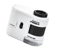 Microscopio portátil pequeño de mano, aumento de 1000 aumentos con iluminación LED para evaluación de joyas e investigación científica científica