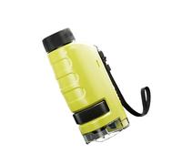 Microscopio portátil pequeño y ligero para niños con alto aumento, ideal para actividades de exploración científica, microscopio de alto aumento