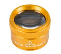 Microscopio profesional de lente de lectura con aumento de 30 aumentos para reparación de relojes, sellos, tarjetas, periódicos, piedra, joyería profesional