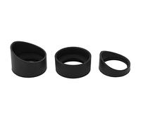 Microscopio Protector ocular de goma Binocular Ojos Otros accesorios para telescopios 3pcs Microscopio Ocular Protectores oculares de goma suave Cubiertas para microscopio AmScope SW SM ZM