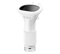 Microscopio, Telescopio Digital portátil de 1000 aumentos, Pantalla IPS de 2 Pulgadas, HD, Lente de 2 MP, Mini telescopio portátil con 8 Luces LED.(Bianco)