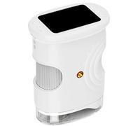 Microscopios digitales portátiles para niños con ranura para tarjeta de video compactos para aprendizaje al aire libre, microscopios de observación para niños