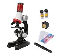 Microscopios para niños mini principiante conjunto de microscopio monocular compuesto con kit de accesorios Kit educativo para niños de preescolar Microscopio de juguete