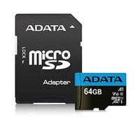microSD Premier 64GB UHS1/CL10/A1+adapter