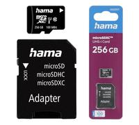 microSDXC 256GB Class 10 UHS-I 80MB/s + Adapter/Mobile