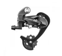 microSHIFT | Desviador trasero M26 | 7 y 8 velocidades | Jaula corta y larga | Negro