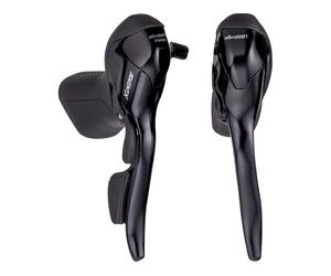 microSHIFT Palancas de control dual Advent X para manillar de caída, 1x10 velocid negro