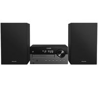 Microsistema de sonido TAM4505/12 CD/USB/FM/Bluetooth 2.0 60W (Negro/Gris) - PHILIPS