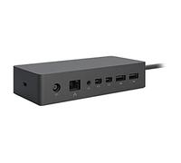 Microsoft 1661 estación dock para móvil Tableta Negro - Estaciones dock para móviles (Tableta, Microsoft, Surface Pro 3 Surface Pro 4 Surface Book, Negro, Microsoft Surface Connector, 130 mm)
