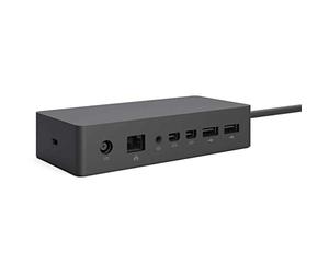 Microsoft 1661 estación dock para móvil Tableta Negro - Estaciones dock para móviles (Tableta, Microsoft, Surface Pro 3 Surface Pro 4 Surface Book, Negro, Microsoft Surface Connector, 130 mm)