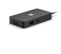 Microsoft 1e4-00004 base para portátil y replicador de puertos negro
