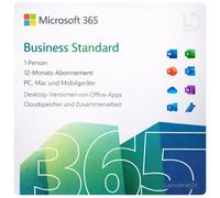 Microsoft 365 Business Standard | Aplicaciones en la nube y de escritorio | Suscripción de 12 meses | Windows/Mac/Móvil