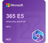 Microsoft 365 E5 eDiscovery and Audit - NPO (NCE)