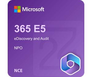 Microsoft 365 E5 eDiscovery and Audit - NPO (NCE)