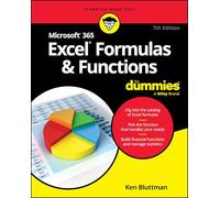 Microsoft 365 Excel Formulas & Functions For Dummies