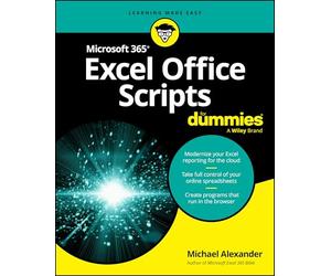 Microsoft 365 Excel Office Scripts For Dummies