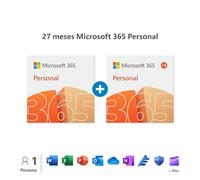Microsoft 365 Personal - 1 persona - Uso total 27 meses | PC/Mac/Mobile | Código de activación enviado por email