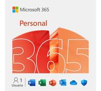 Microsoft 365 Personal 12 meses 1 persona, aplicación con IA, 1TB Almacenamiento