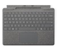 Teclado Microsoft Surface Pro con almacenamiento para lápiz - platino