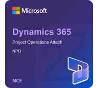Microsoft Dynamics 365 Project Operations Attach - NPO (NCE)