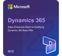Microsoft Dynamics 365 Sales Enterprise Attach to Qualifying Dynamics 365 Base Offer (NCE)