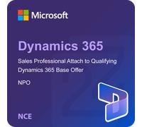 Microsoft Dynamics 365 Sales Professional Attach to Qualifying Dynamics 365 Base Offer - NPO (NCE)