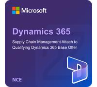 Microsoft Dynamics 365 Supply Chain Management Attach to Qualifying Dynamics 365 Base Offer (NCE)