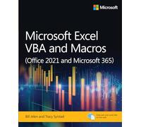 Microsoft Excel VBA and Macros (Office 2021 and Microsoft 365) (Business Skills)