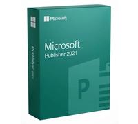 Microsoft Microsoft Publisher 2021 Licencia Digital Reacondicionada Software profesional de autoedición para la creación rápida de materiales de marketing,