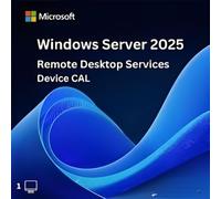 Microsoft Microsoft Remote Desktop Services CAL device 2025 Licencia Digital Reacondicionada Licencia de acceso basada en dispositivo para Servicios de