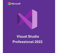 Microsoft Microsoft Visual Studio 2022 Professional Licencia Digital Reacondicionada Entorno de desarrollo profesional para crear, probar y distribuir