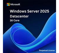 Microsoft Microsoft Windows Server 2025 Datacenter 16 Core Licencia Digital Reacondicionada Sistema operativo Microsoft Windows Server 2025 Datacenter con