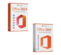 Microsoft Office 2024 Professional Plus + Microsoft Office 2016 Professional Plus Licencia para 3 PC