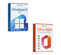 Microsoft Office 2024 Professional Plus + Microsoft Windows 11 Professional Licencia para 3 PC